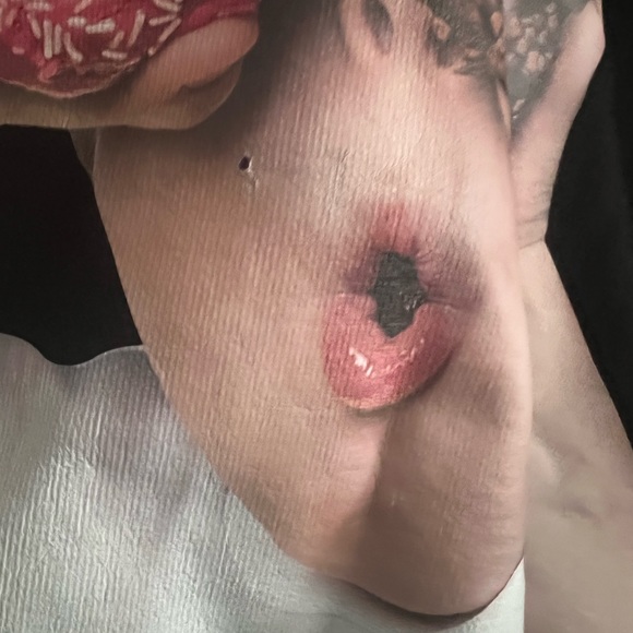 Acmé de La Vie ADLV BABY FACE HOODIE BLACK DONUT Size 1 Oversized Travis Scott - Picture 7 of 11